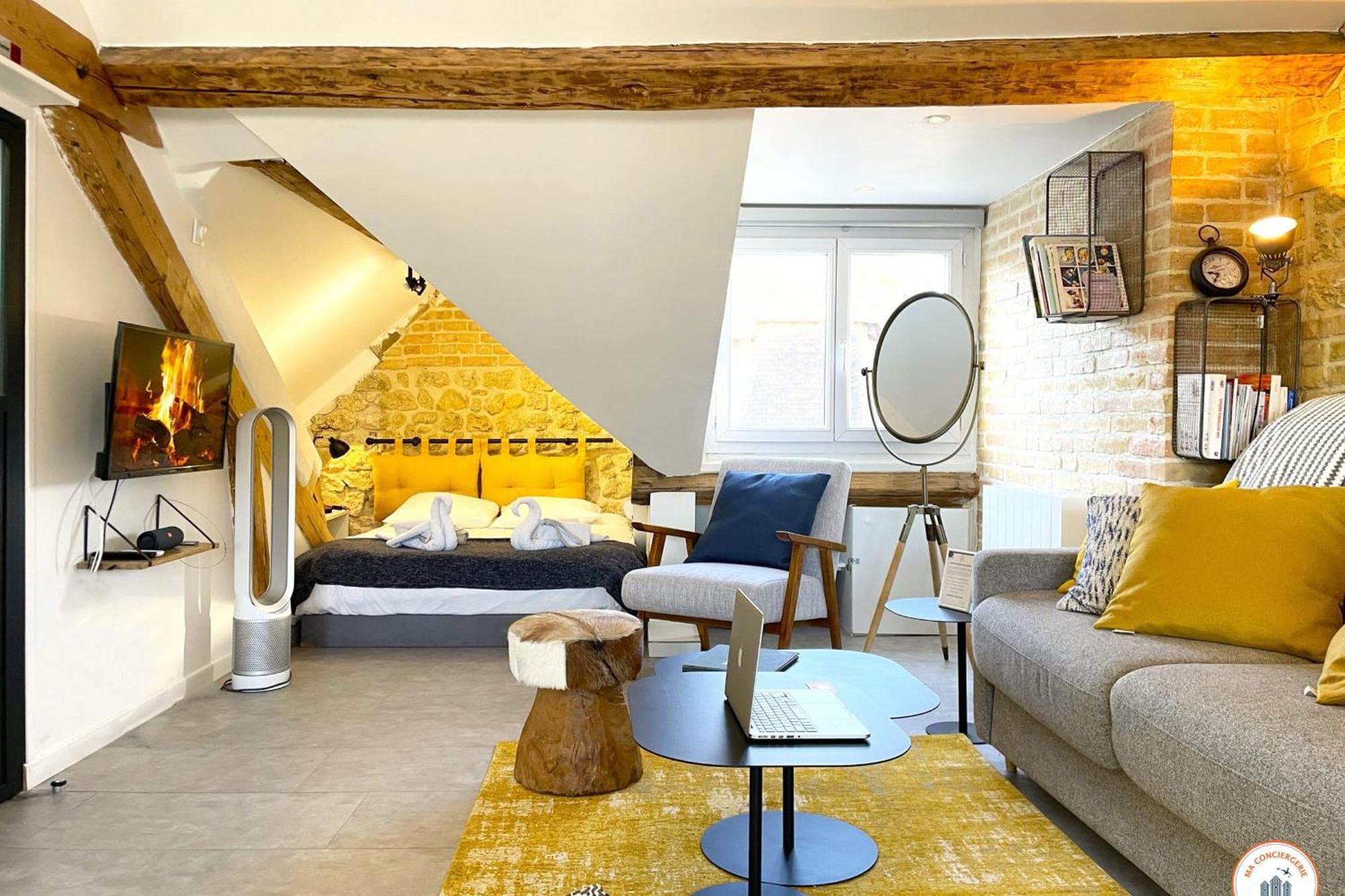 Loft - Echappee - Casino 50m Apartment *